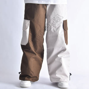 Baggy 2025 OEM pantalon de Ski pour unisexe imperméable coupe-vent respirant hiver snowboard haute doublure en Polyester poches durables - Product Image 6