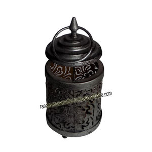 Top Selling Modern Iron Metal Handmade <b>Christmas</b> Decorative Candle <b>Lanterns</b> for Home Wedding Gift Decor - Product Image 4