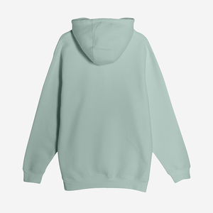 Sweat à capuche à cordon de couleur unie de haute qualité coupe régulière sweat à capuche en polaire uni pour hommes - Product Image 6