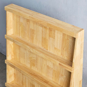 Bibliothèque en bois de caoutchouc naturel KGS013 pour chambre et maternelle – Élégante et durable - Product Image 5