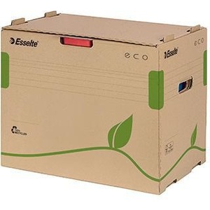 100% Recycled Eco-Friendly Archival Brown Corrugated <b>Cardboard</b> Esselte A4 Size <b>Box</b> (42.7 X 34.3 X 30.5 Cm) - Product Image 1