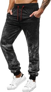 New Fashion Sublimation Trouser Style Plus Size Hot Sale Custom Made Stylish Printed Flared <b>Stacked</b> <b>Jogger</b> Pant - Product Image 3