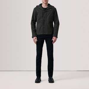 Outdoor <b>Canvas</b> Man Jackets Hooded Waterproof Winter Workwear Durable Casual Coat for Hiking and Camping - Product Image 6