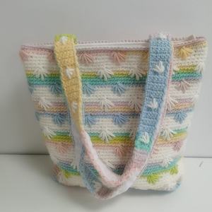 Bolso de Hombro de Peluche Tejido a Crochet, Hecho a Mano, Nueva Tendencia de Moda 2025, Regalo para Navidad, Año Nuevo y San Valentín - Product Image 3