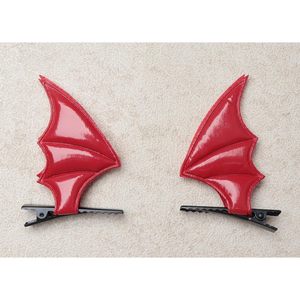 SOWAKA 1 paio di fermagli per capelli con aletta del diavolo gotico accessori per donne e adulti in metallo - Product Image 1