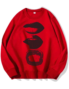 Wholesale <b>Men</b> Sweatshirt Oversized Crewneck <b>Pullover</b> Heavyweight Cotton Fleece Streetwear Custom Logo Winter Sportswear Supplier - Product Image 1