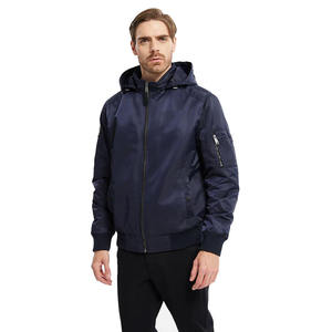 Nouveauté, blouson bombardier d'extérieur personnalisé pour hommes, respirant, imperméable, chaud pour l'hiver, vêtements de rue, séchage rapide, option grande taille - Product Image 6