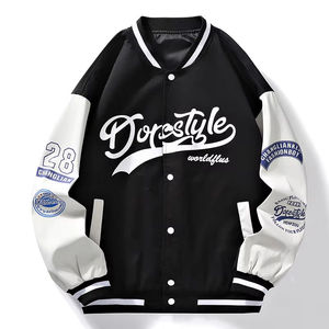 Veste universitaire à capuche pour homme 2025 en molleton de coton, style Letterman, pour le basketball et le sport, Pakistan - Product Image 2