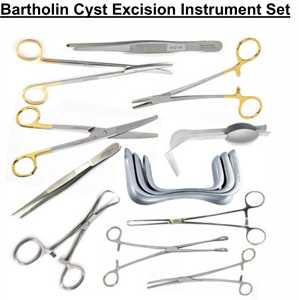 Bartholin Cyst ชุดเครื่องมือสำหรับผ่าตัด, ชุดเครื่องมือผ่าตัดที่ผ่านการรับรอง CE ด้วยตนเอง - Product Image 2