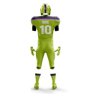 Uniformes de Fútbol Americano Sublimados, Unisex, Personalizables, Transpirables, Antibacterianos, al por Mayor, Pakistán - Product Image 2