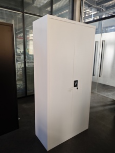 안전한 강철 서류 정리 캐비닛 로커 옷장 보관 옷장이있는 금속 보관 옷장 - Product Image 3