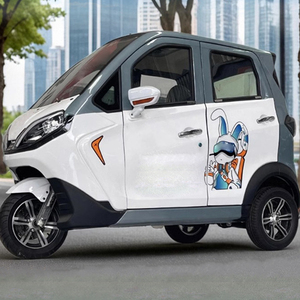 ZKF79 Tricycles électriques abordables Tricycle électrique à panneau fermé Écrans numériques Tricycle électrique <span class=keywords><strong>Cam</strong></span>éra de recul - Product Image 4