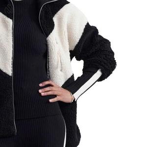 Veste polaire Sherpa confortable pour femme pour l'hiver en plein air longue chaude Faux respirant avec aspect flou - Product Image 6