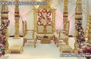 Sillas de Mandap para Bodas Indias de Diseño Real, Muebles para Bodas de Último Diseño, Sillas de Boda Indias, Decoración para Eventos en Australia - Product Image 2