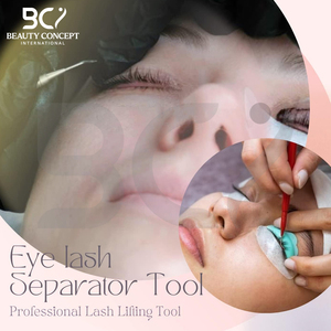 Outils de rehaussement de cils en acier inoxydable antidérapant de bonne qualité, couleur rouge, avec peigne, service OEM, au meilleur prix, pour soins personnels - Product Image 5
