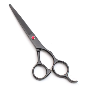 Tijeras Profesionales de Acero Inoxidable para Peluquería Canina con Puntas Redondeadas de Seguridad, Tijeras Resistentes para Cortar el Pelo de Perros y Gatos - Product Image 1