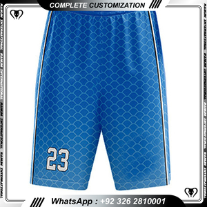 Ropa deportiva de alta calidad Oem logotipo personalizado diseño de impresión al por mayor hombres en blanco liso gimnasio chaleco pantalones cortos Jersey baloncesto traje conjunto - Product Image 6