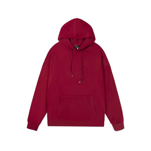 2025 Wholesale High Quality Winter <b>Hoodies</b> for <b>Men</b> 100% Cotton Digital Printing Solid Color Breathable Custom Logo Design OEM - Product Image 1