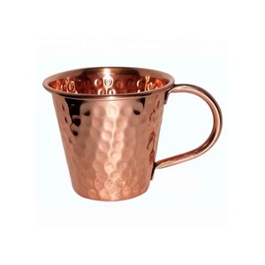 New arrive custom logo mini mule <b>copper</b> mugs for drinking shot in party wedding bar mule <b>copper</b> mugs handmade polish finish - Product Image 5