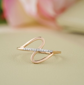 แหวนหมั้นเพชรชุบทอง18K ไม่มีกาลเวลารับรอง IGI สำหรับวันครบรอบแต่งงานสินค้าขายดี - Product Image 1