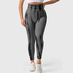 Venta caliente mujeres Tie Dye Legging estilo personalizado suave llegada sublimación excelencia calidad cintura elástica mujeres Yoga Leggings - Product Image 6
