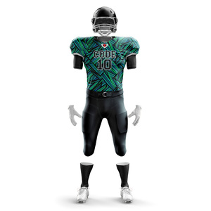 2025 uniformes de football américain personnalisés maillot grande taille avec sublimation et broderie dernière conception à bas prix - Product Image 5