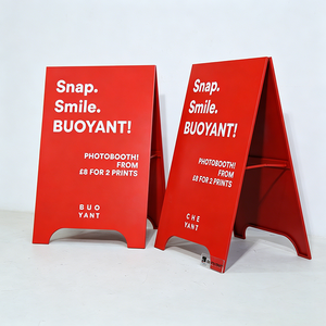 Letrero publicitario plegable tipo A para acera, para exteriores, de pie, para escaparate de tienda - Product Image 6