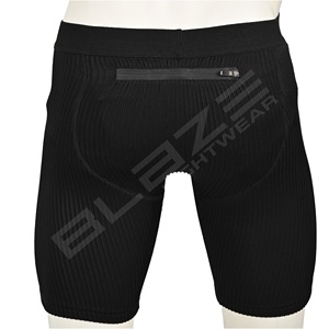 2024 Logo personnalisé hommes respirant glace décontracté Shorts séchage rapide Fitness avec poche arrière fermeture éclair Shorts de sport course court hommes - Product Image 4