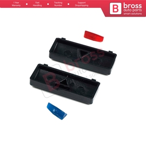 ฝาครอบปุ่มควบคุมเครื่องปรับอากาศ BDP88-12 2 ชิ้น สำหรับ X5 E53 ปี 2000-2006 และ 5 Series E39 ปี 1996-2003 - Product Image 4