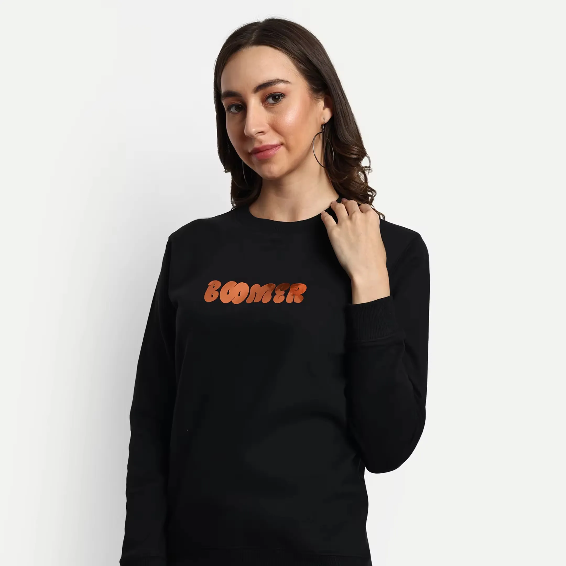 60% Katoenen 40% Polyester Sweatshirt In Aangepaste Print, Kleur Sweatshirts Met Snelste Levering Lage Moq Scherpe Prijs Van India