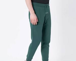 Pantalon de survêtement en molleton de coton pour homme, décontracté, respirant, doux, confortable, avec cordon de serrage et fermeture éclair au bas, nouveau design, pantalon droit délavé - Product Image 2