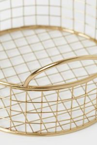 Panier en fil rond vente en gros, quantité en vrac, Design personnalisé, Acceptable pour mariage, maison, hôtel, vaisselle, Usage cuisine, fabriqué en inde - Product Image 2