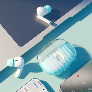 Digitalome EP-73-3ทรูสเตอริโอไร้สายแบบ In-Ear สำหรับหูฟังบลูทูธหูฟังอินเอียร์สีน้ำเงินสำหรับเล่นเกมมือถือ - Product Image 4