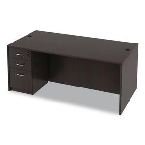 Alera Valencia Series Mueble de recepción recto ALEVA217236ES Espresso-71 pulgadas. X 35.5 Pulgadas X 29.63 Pulgadas - Product Image 6