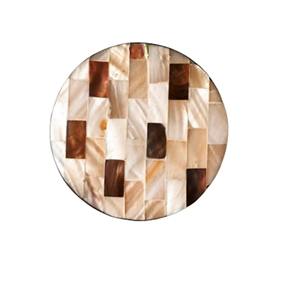 ถาดรองแก้วแม่มุกแบบทำมือดีไซน์ใหม่อุปกรณ์บนโต๊ะอาหารแผ่นรองถ้วยชากาแฟ - Product Image 5