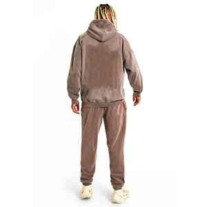 Chándal moderno y personalizado con lavado ácido, creado para los amantes de la moda, que ofrece alta comodidad y un elegante acabado lavado para el día a día. - Product Image 2