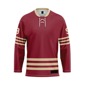 Tendance chaude personnalisé jeunesse collège équipe maillot de Hockey haute qualité Sublimation imprimé Logo Design tendance chaude vêtements de Hockey sur glace - Product Image 6