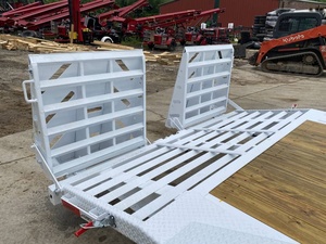 Remolque transportador de equipo sobre el guardabarros, modelo 2025, el más vendido, tandem 10K Super Singles - Product Image 2