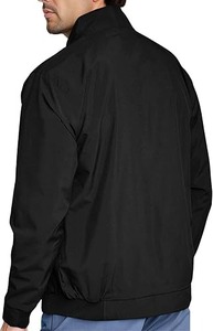 OEM Custom Men's Canvas Windbreaker <b>Jacket</b> Waterproof Breathable Quick Dry Hooded Casual <b>Lightweight</b> <b>Summer</b> Outdoor - Product Image 4
