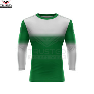 Meilleure qualité pour hommes à manches longues Rash Guard personnalisable respirant MMA Rush Guards directement du fabricant - Product Image 2