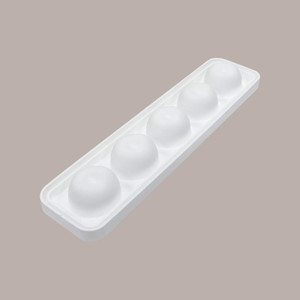 Molde de Silicona 3D con Diseño Realista de Frutas - Manzana, Cereza y Melocotón DM 60mm H 55mm Herramienta para Hornear y Repostería - Product Image 3
