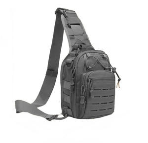 Sac à bandoulière tactique en polyester au laser avec fermeture à glissière Sac de randonnée et de voyage imperméable sur mesure au Vietnam - Product Image 1