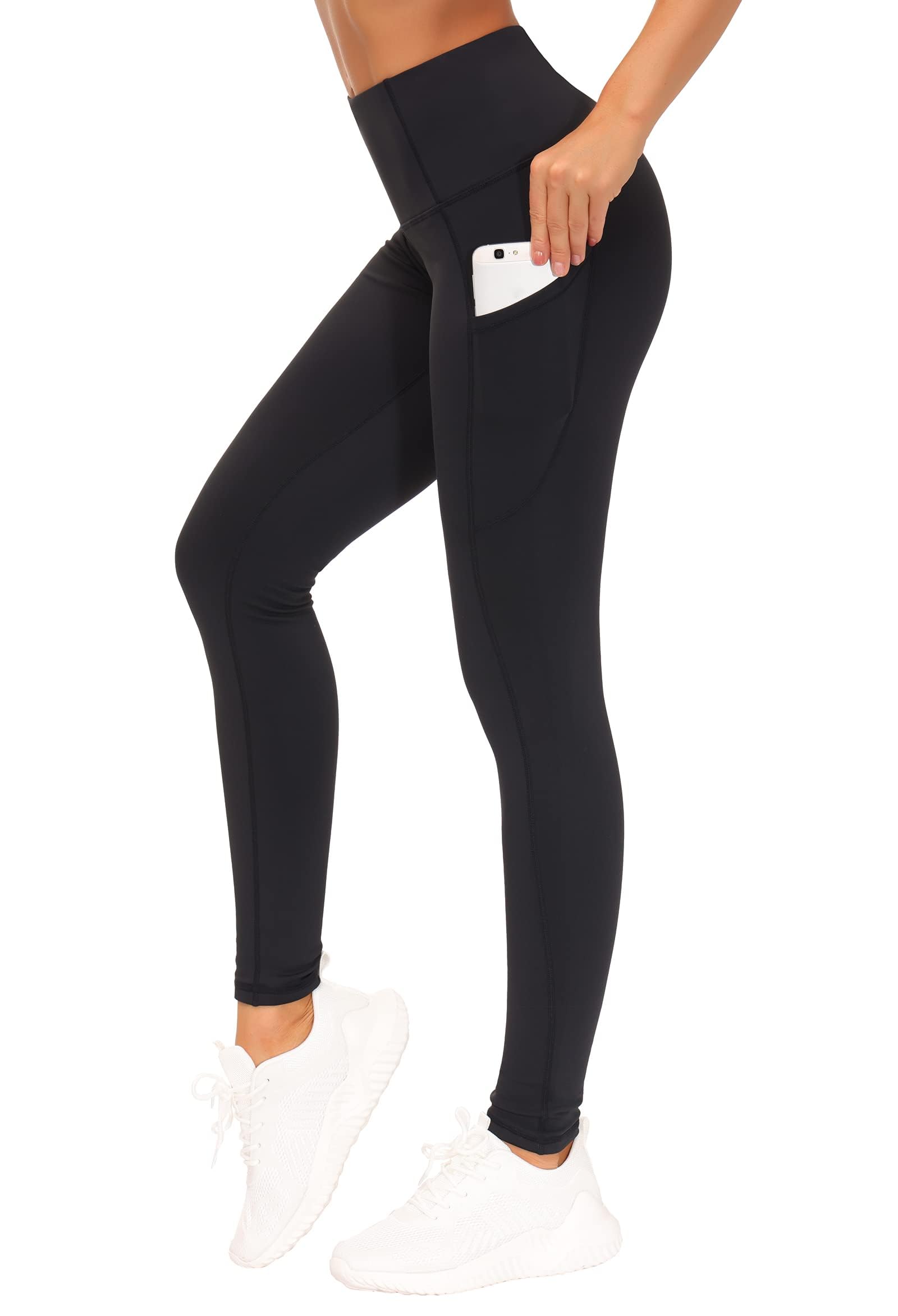 Women Stretch Yoga Pants with Smooth Fabric Athletic Leggings for Gym Running Fitness Seamless Sports Leggings Active Tights