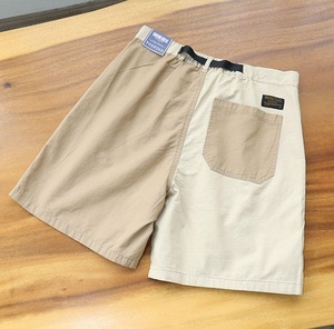 100% pantalones cortos Cargo de ajuste relajado informal de algodón Ripstop para hombres con bolsillos delanteros y traseros logotipo personalizado patrón sólido servicio OEM - Product Image 2