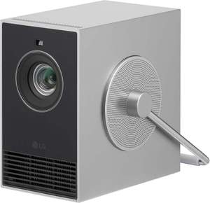 โปรเจคเตอร์พกพาอัจฉริยะ CineBeam Q HU710PB รุ่นใหม่ ระดับอุตสาหกรรม ความละเอียด 4K พร้อมระบบโฟกัสอัตโนมัติ ปรับภาพอัตโนมัติ เทคโนโลยีเลเซอร์ RGB รองรับสี DCI-P3 154% - Product Image 1