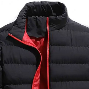 OEM Vente en gros Personnalisé Élégant Hiver Veste matelassée de créateur pour hommes Manteau à bulles à col montant de haute qualité dans le style de la rue - Product Image 3