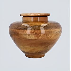 Style élégant accessoires funéraires de la plus haute qualité urnes en bois en bois en gros urnes funéraires jeton de crémation fabriquées en Inde 2024 - Product Image 2