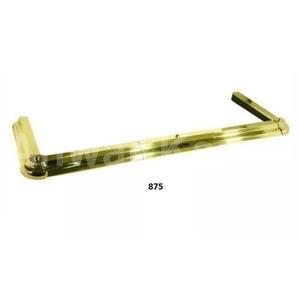 Guardabarros para chimenea de diseño tradicional de latón marrón de alta calidad con pulido brillante - Product Image 4