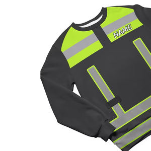 Sudadera de Alta Visibilidad con Logotipo Personalizado, Multibolsillos, Reflectante, Ropa de Trabajo, Sudadera de Seguridad con Logotipo - Product Image 2