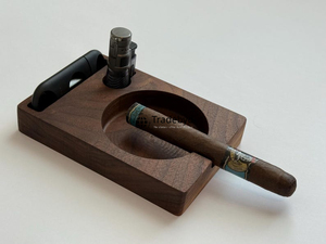 Cendrier artisanal en bois Tradebyd, écologique, durable, sans fumée, de qualité supérieure, au design unique, pour la maison et la voiture - Product Image 2